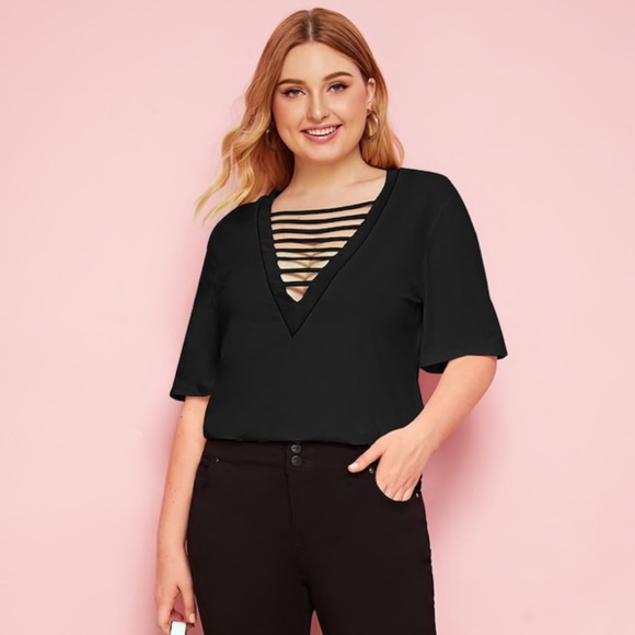 Ladder Cut Tee - Picture 2 of 8